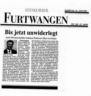 Zeitungsartikel