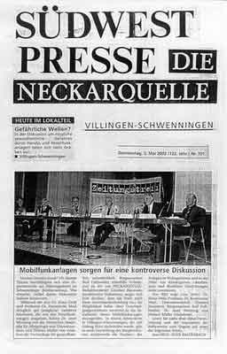 Zeitungsartikel