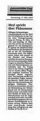 Zeitungsartikel
