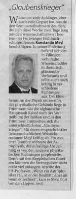 Zeitungsartikel